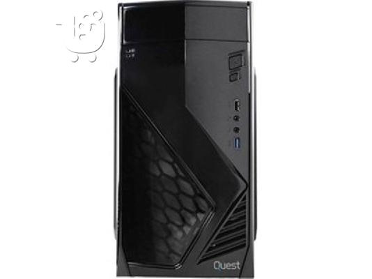 PoulaTo: PC desktop mini quest pro 199 Intel atom 4gb 500gb dvd-rw windows 7 1 χρόνο εγγύηση